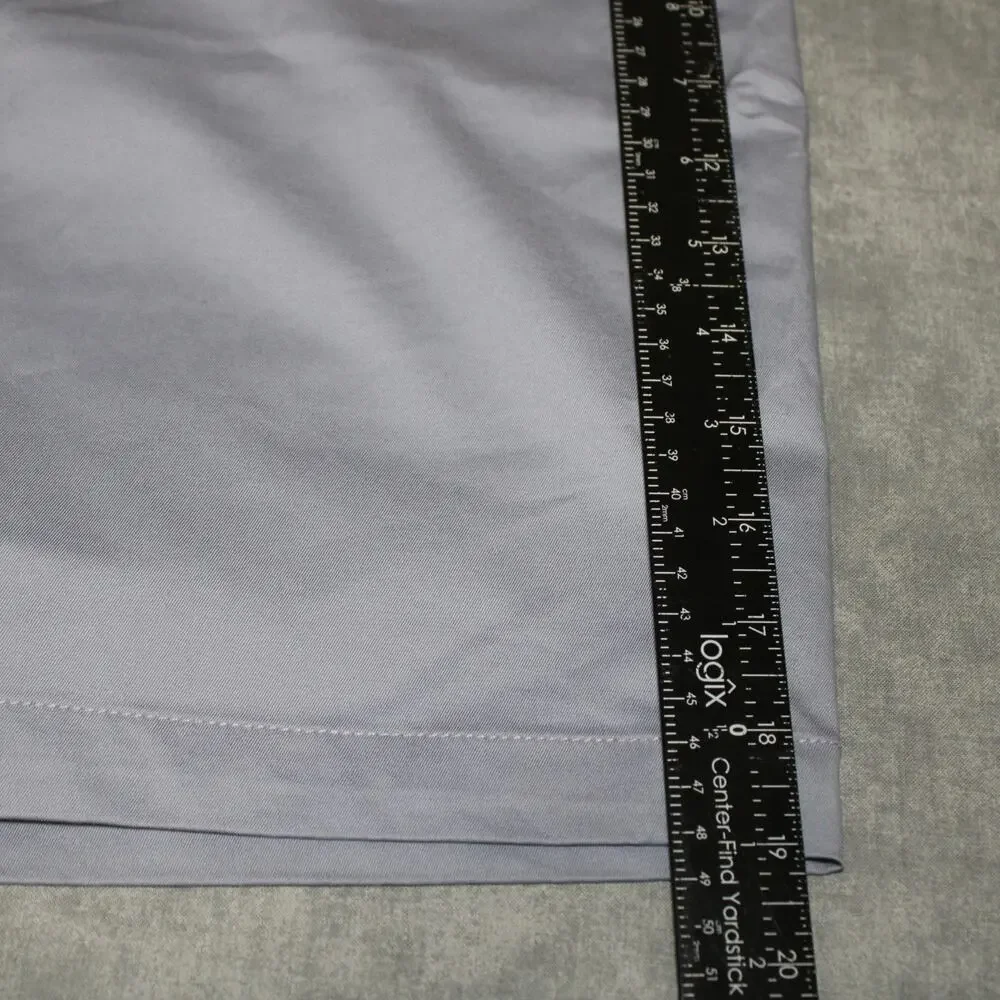 Banana Republic Mens Size 34 Blue Stretch Belted Chino 9